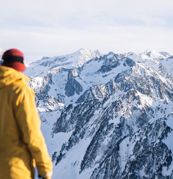 Paysage ski Cauterets