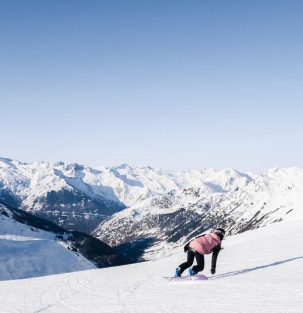 Paysage ski Grand Tourmalet