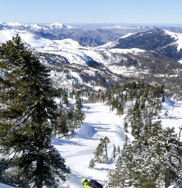 Paysage ski La Pierre Saint Martin