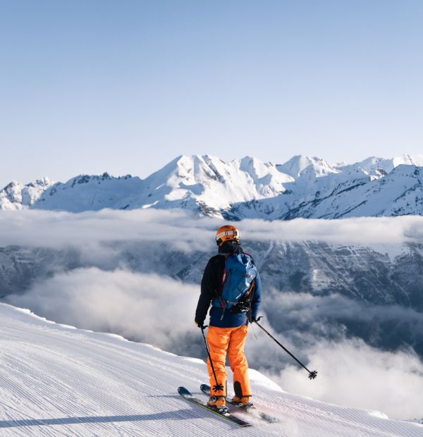 Paysage ski Luz-Ardiden