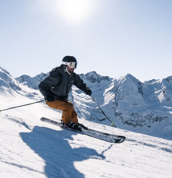 Paysage ski Peyragudes